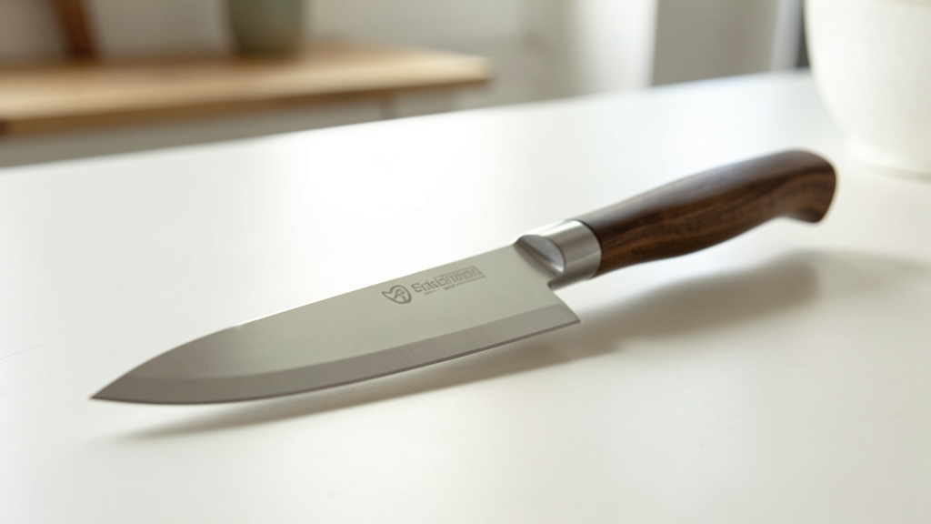 Detalle fotográfico relacionado con Cómo afilar un cuchillo de cerámica en casa sin romper la hoja: guía de 3 pasos