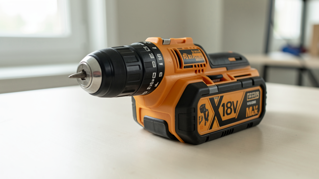 Detalle fotográfico relacionado con Taladro de 18V vs 20V Max: hay diferencia real de potencia o solo es una etiqueta comercial